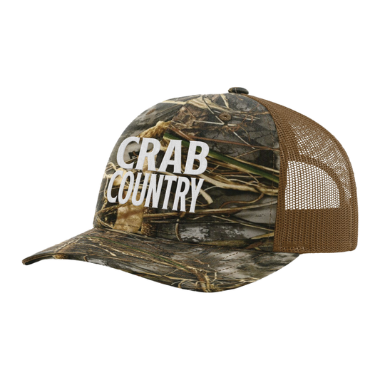 Crab Country Camo Cap